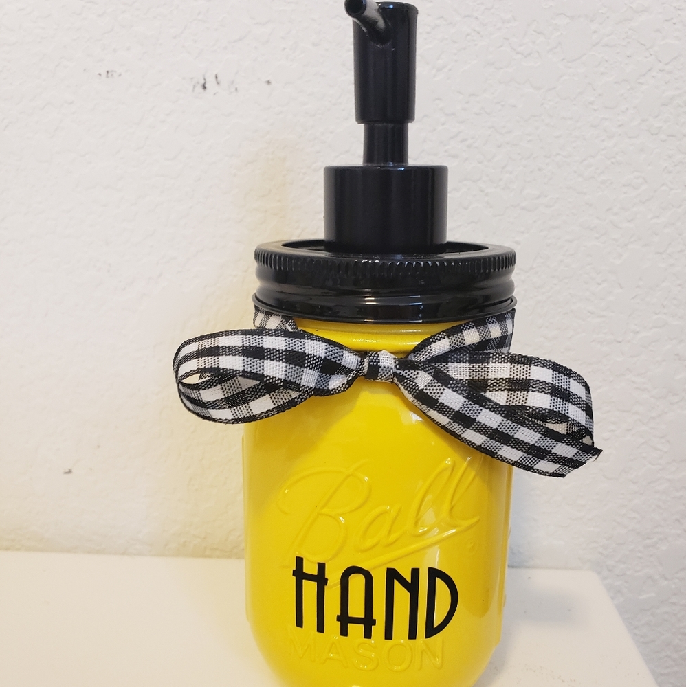 New Hand soap dispenser decor